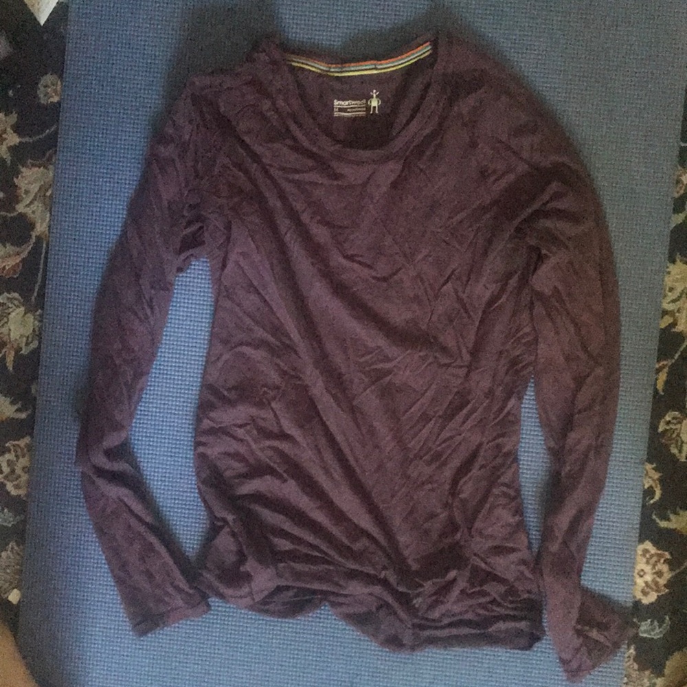 Smart wool workout shirt